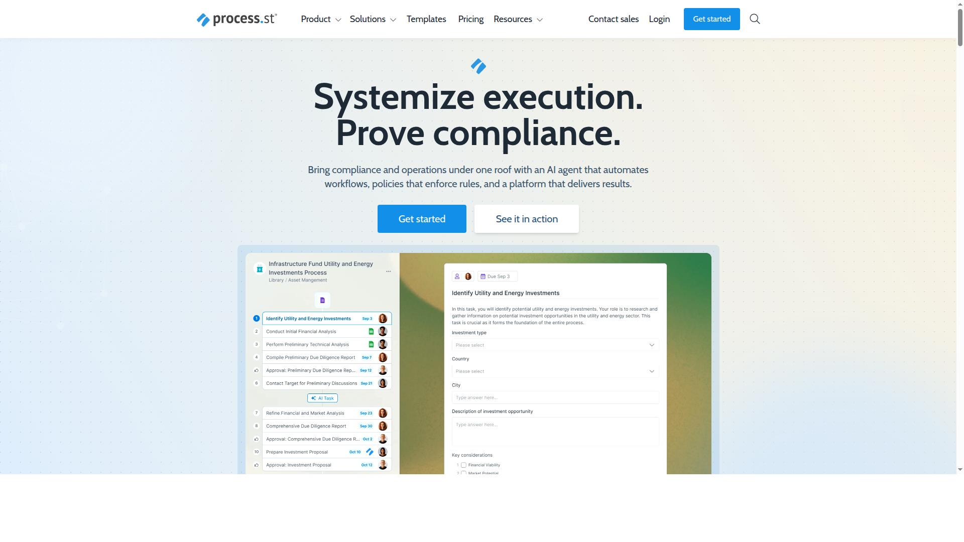 Process Street website